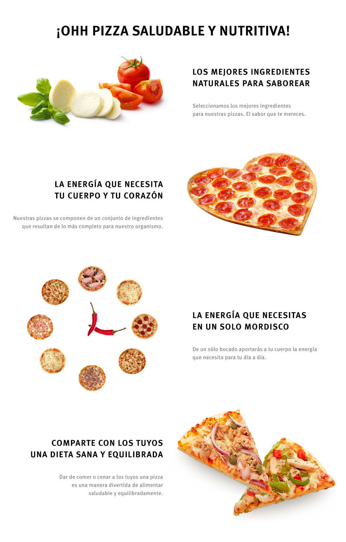 la pizza es sana y nutritiva